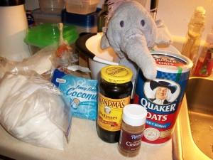 Lumpy making rumpledoodles.