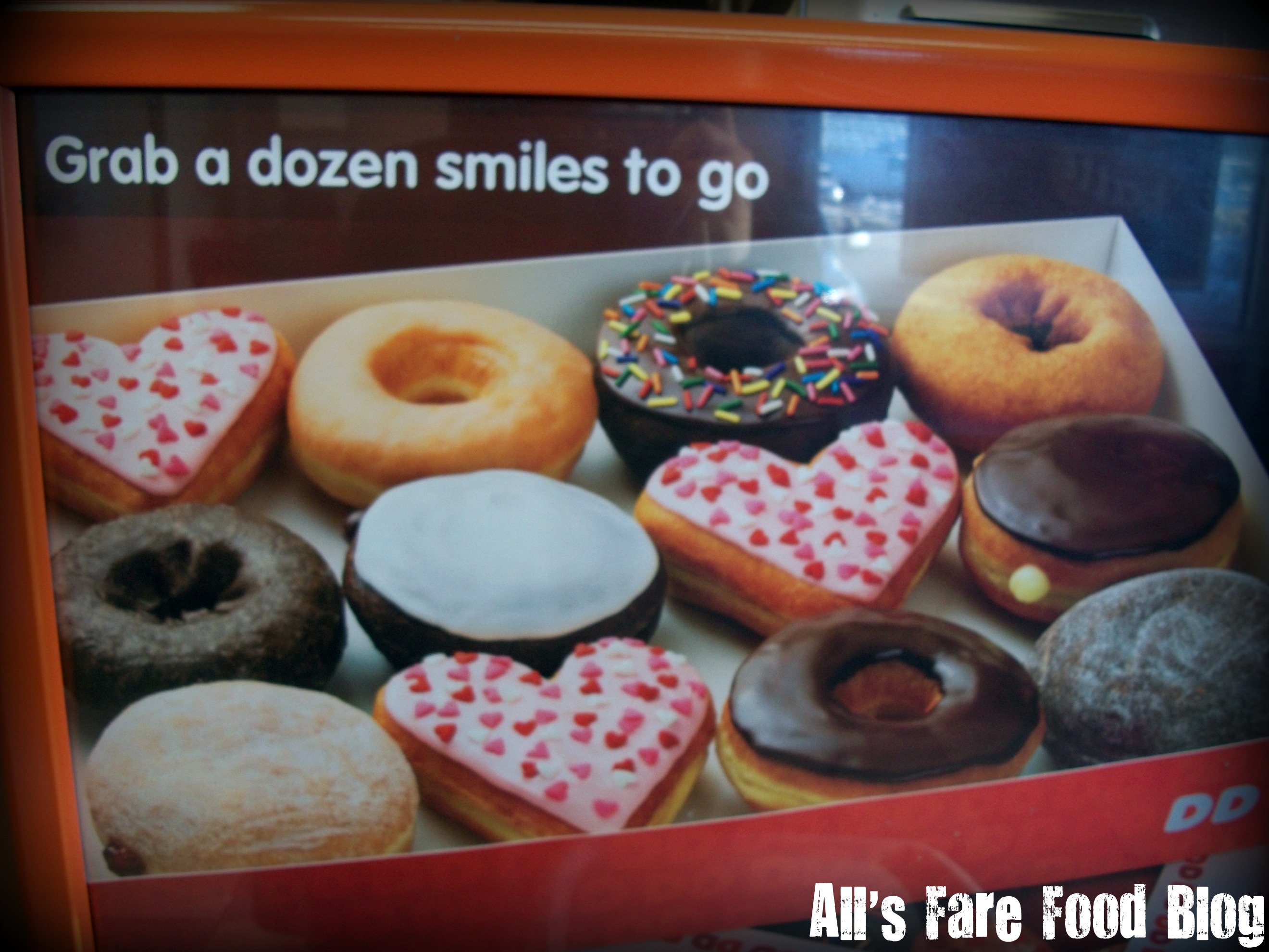 Valentine's donuts at DD