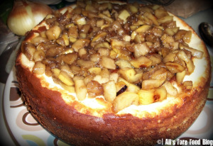 Caramel Apple Cheesecake
