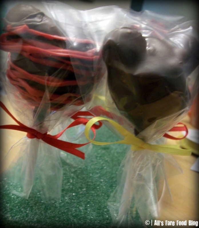 Wrapped Mickey Cake Pops