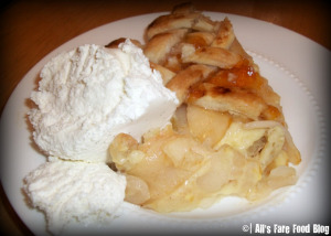 My first apple pie