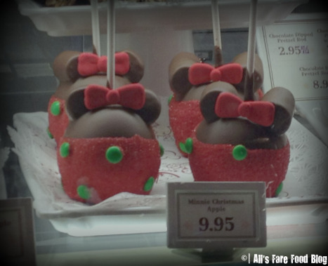 Minnie Caramel Apples at Magic Kingdom
