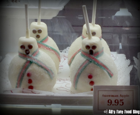 Caramel Apple Snowmen at Magic Kingdom