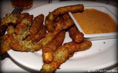 Zucchini fries at Tony's Town Square