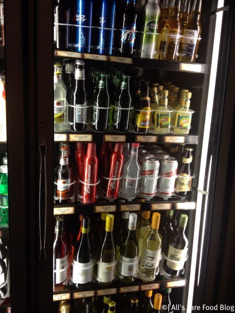 Cold adult beverages at the Mara