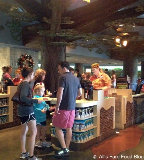 Checking out at the Mara