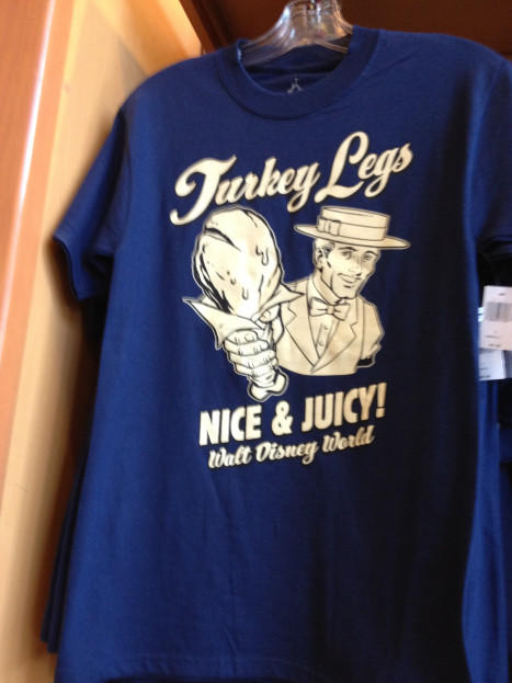 Turkey leg tee shirt