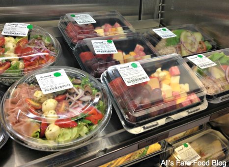 Cheese, fruit and salads at Sunshine Seasons, Epcot, the Land