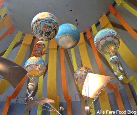 Mobiles at Sunshine Seasons inside Land Pavilion at Epcot