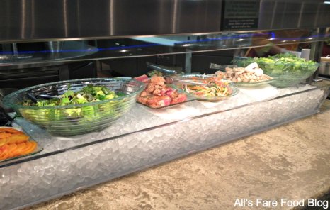 Fresh salads at Sunshine Seasons, the Land
