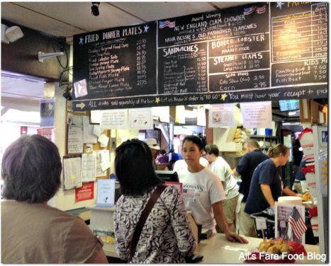 Ordering at Woodman's of Essex