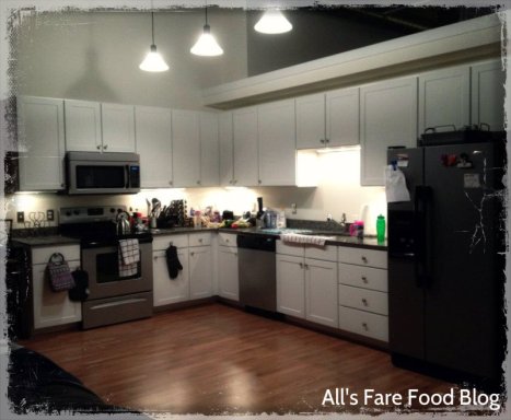 The amazing new kitchen