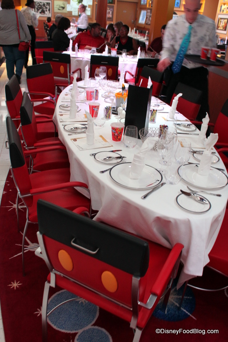 Seating at Animator's Palate