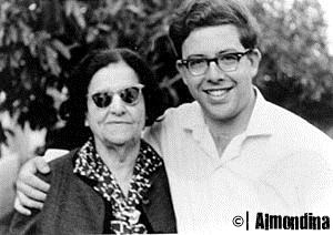 Yuval and his grandmother Dina - Almondina